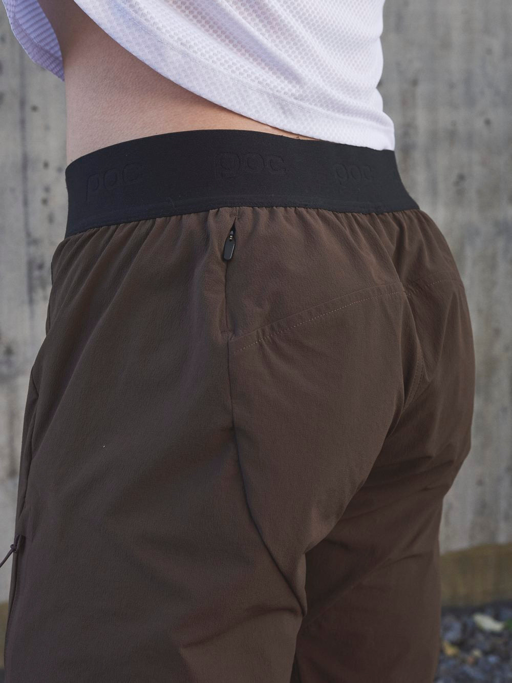 Spodenki rowerowe POC GUARDIAN AIR - Axinite Brown