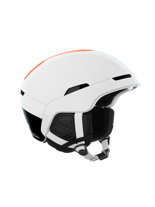 Załaduj obraz do przeglądarki galerii, Kask narciarski POC Obex Connect - Hyd. White/Fluo. Orange AVIP
