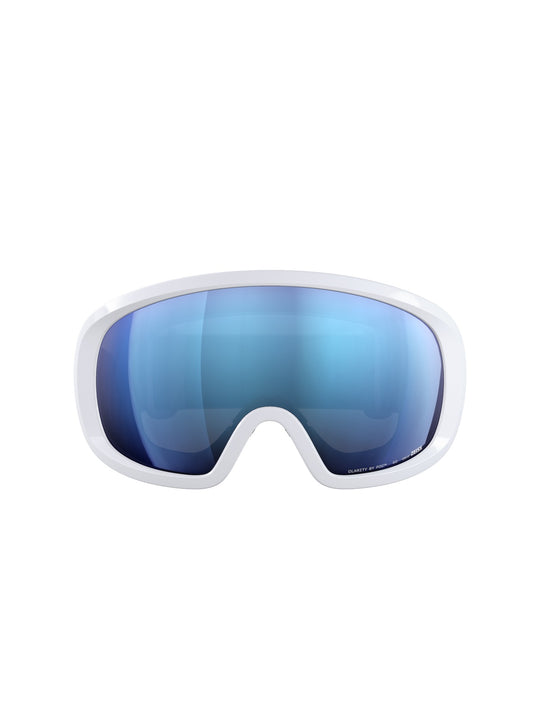 Załaduj obraz do przeglądarki galerii, Gogle narciarskie POC Fovea Mid Wide Fit - Hyd. White/Pt. Sunny Blue
