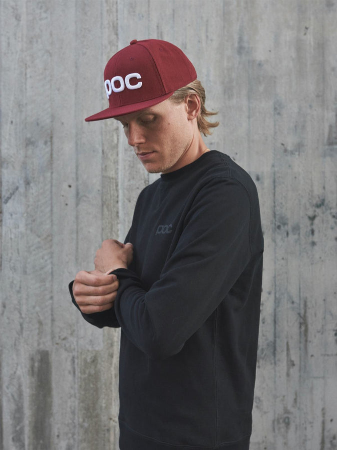 Czapka POC CORP Cap - Propylene Red - TU - poc warszawa