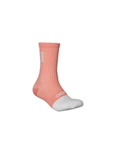 Załaduj obraz do przeglądarki galerii, Skarpety rowerowe POC Flair Sock Mid - Rock Salt/Hydr. White
