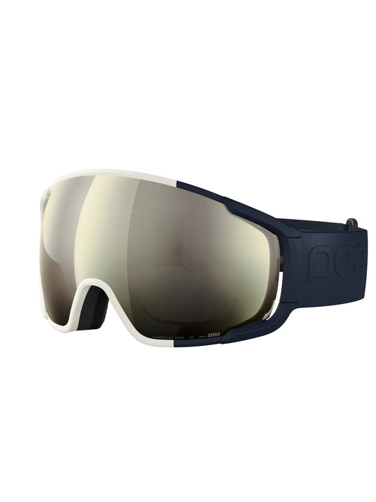 Załaduj obraz do przeglądarki galerii, Gogle narciarskie POC Zonula Wide Fit - Bleu/Blanc/Partly Sunny Ivory
