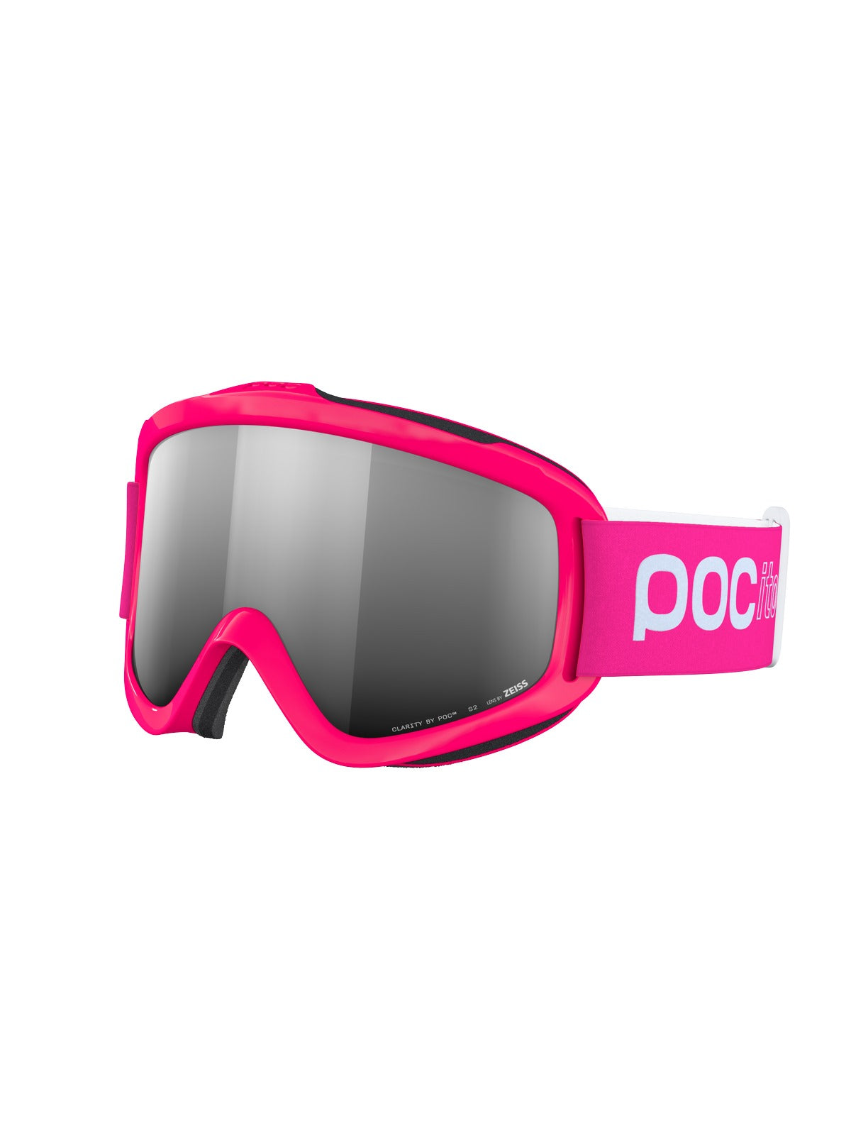 Gogle POCito Iris - Fluo. Pink/Pt. Sunny Silver