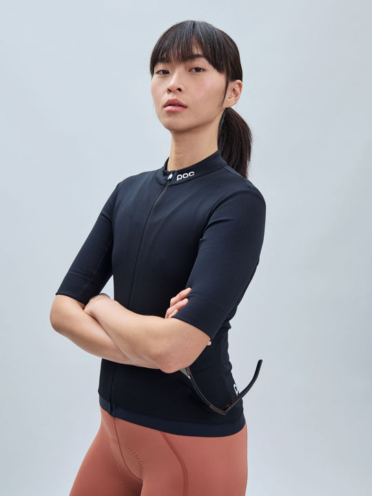 Załaduj obraz do przeglądarki galerii, Koszulka rowerowa POC W's Thermal Lite Jersey - Uran. Black
