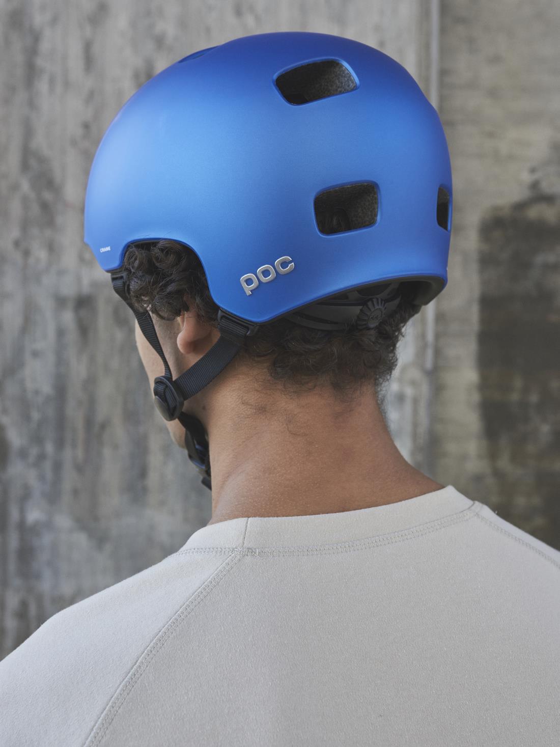 Kask rowerowy POC CRANE MIPS - Opal Blue Metallic/Matt
