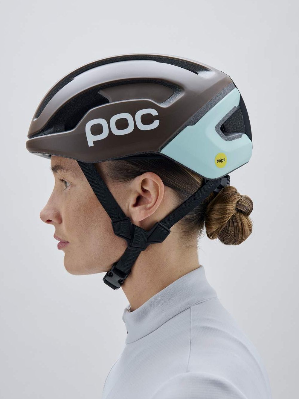 Kask rowerowy POC Omne Air MIPS - Bron. Brown Matt/Lazurite Blue Matt