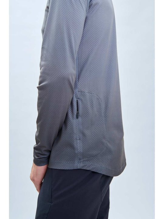 Załaduj obraz do przeglądarki galerii, Koszulka rowerowa POC M's Essential MTB Lite LS Jersey - Gradient Sylvanite Grey
