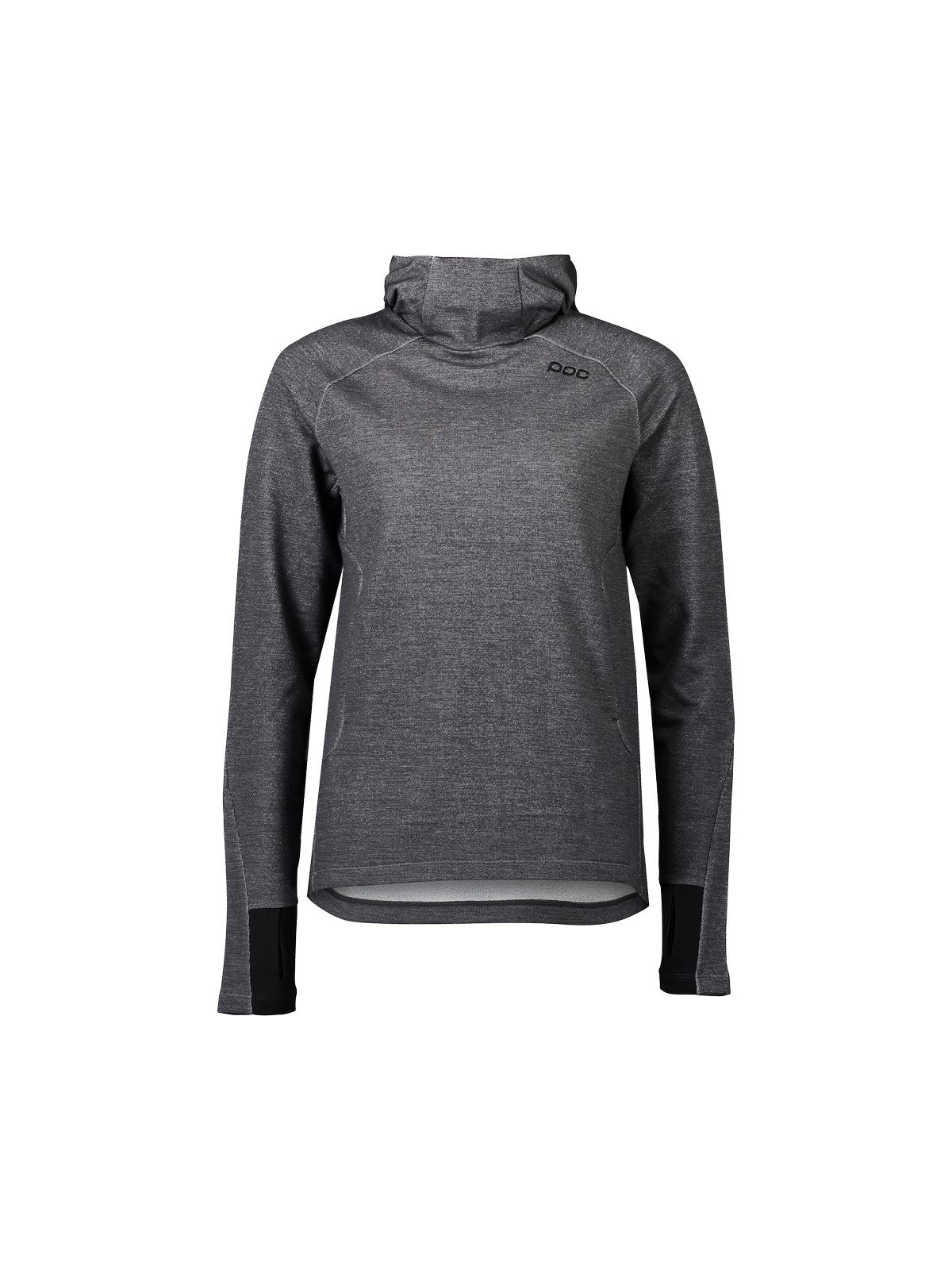 Bluza damska POC W’S MERINO HOOD - Sylv. Grey Melange - poc warszawa
