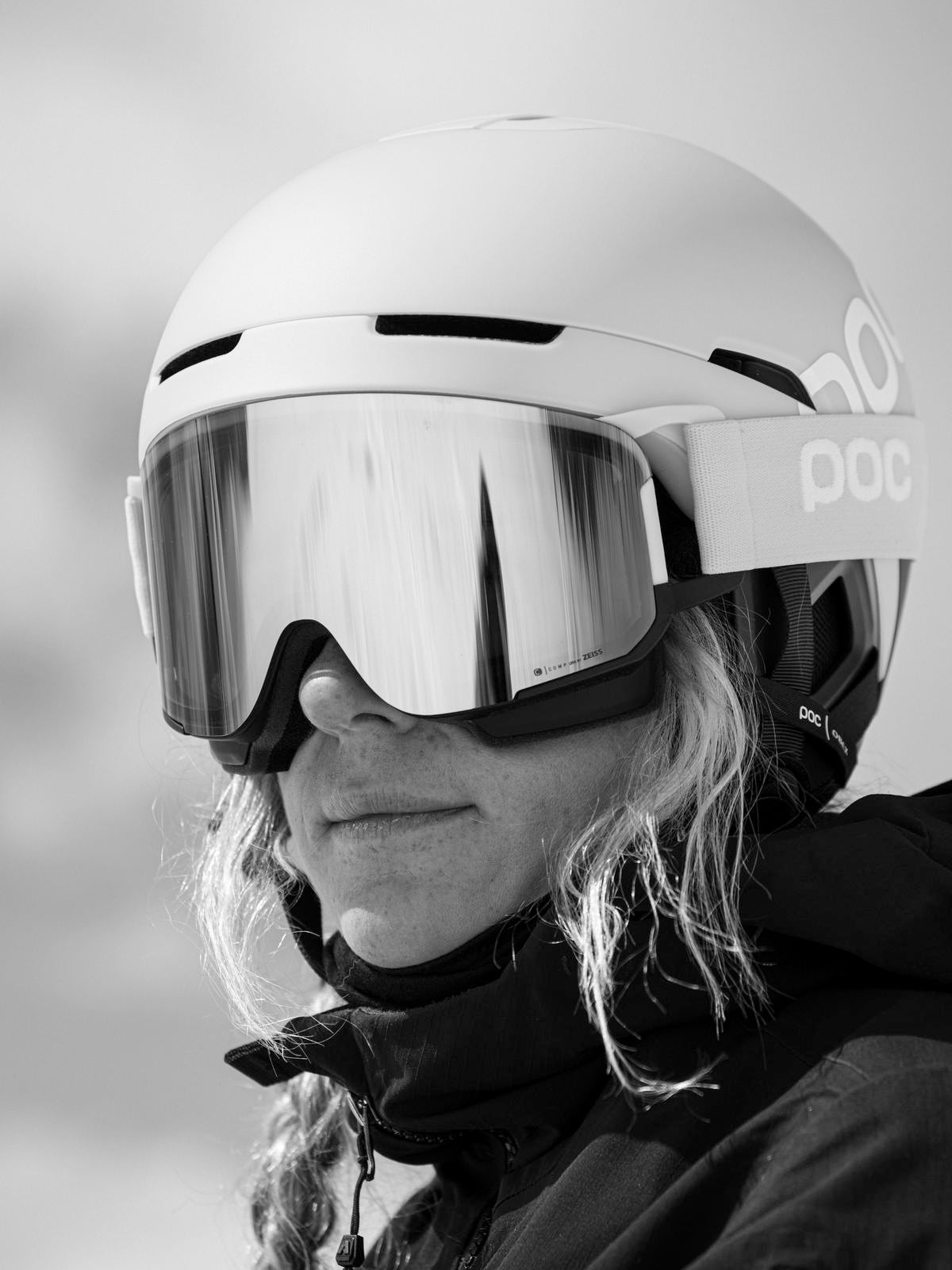 Gogle narciarskie POC Nexal Clarity Comp - Hyd. White/Uran. Black/Spektris Blue Cat 2