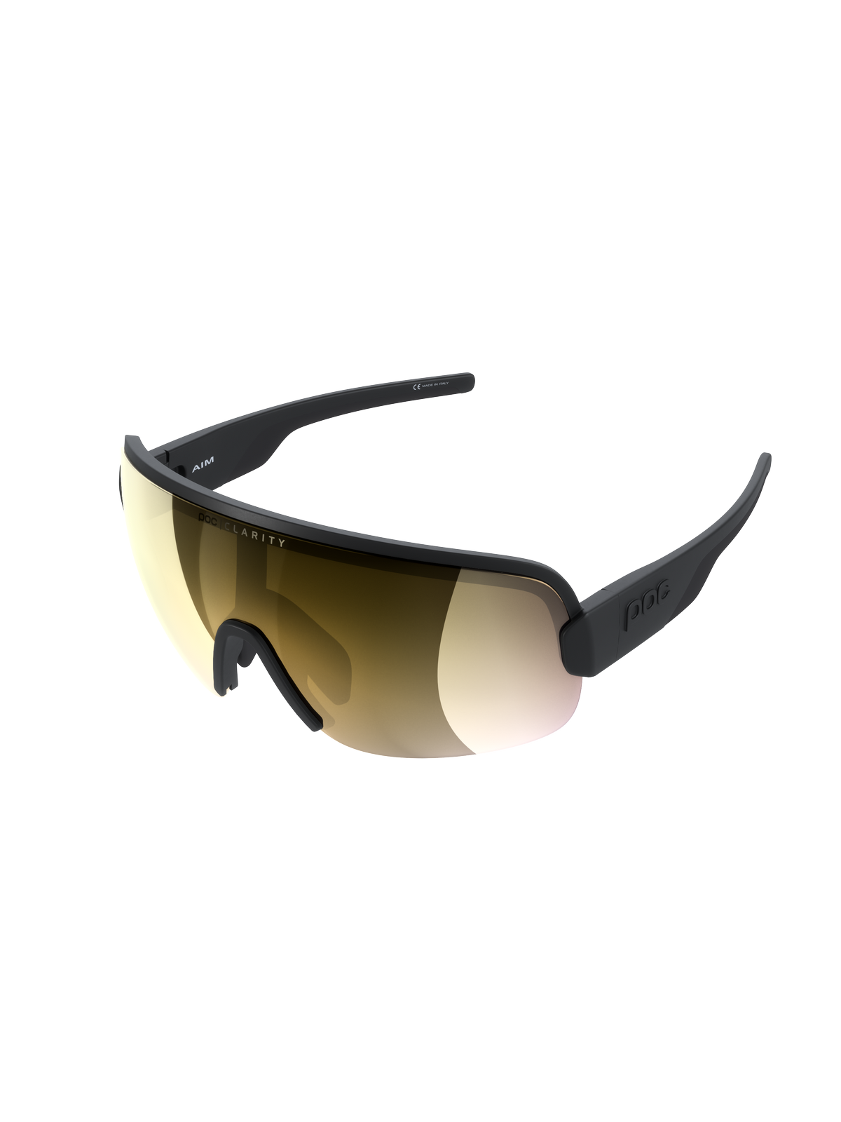 Okulary POC AIM - Ur. Black - Clarity ROAD Violet/Gold Mirror Cat 2
