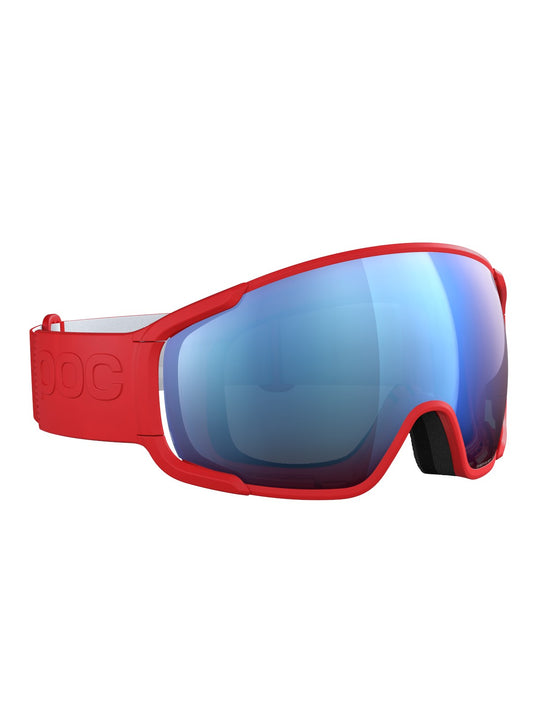 Załaduj obraz do przeglądarki galerii, Gogle narciarskie POC Zonula Wide Fit - Prismane Red/Partly Sunny Blue
