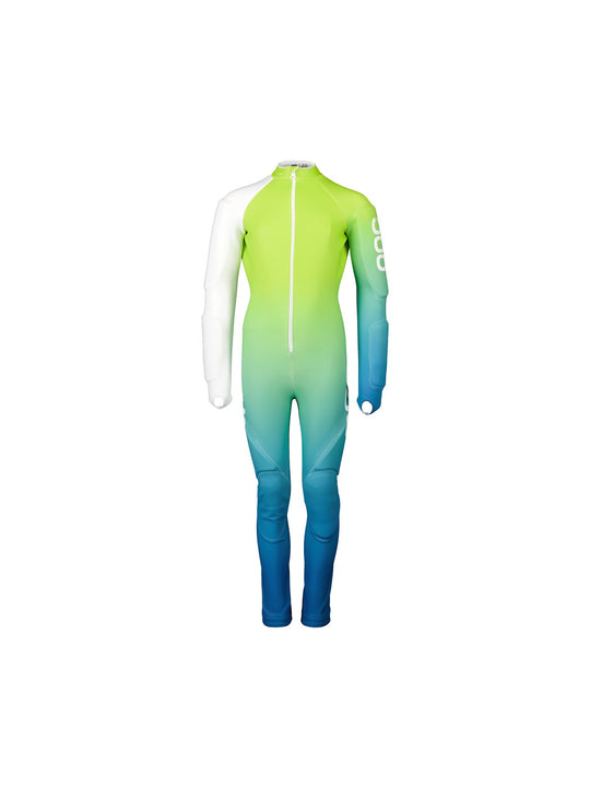 Załaduj obraz do przeglądarki galerii, Guma narciarska POC Skin GS JR - Spe. Gradient Opal Blue/Fluo. Yellow/Green
