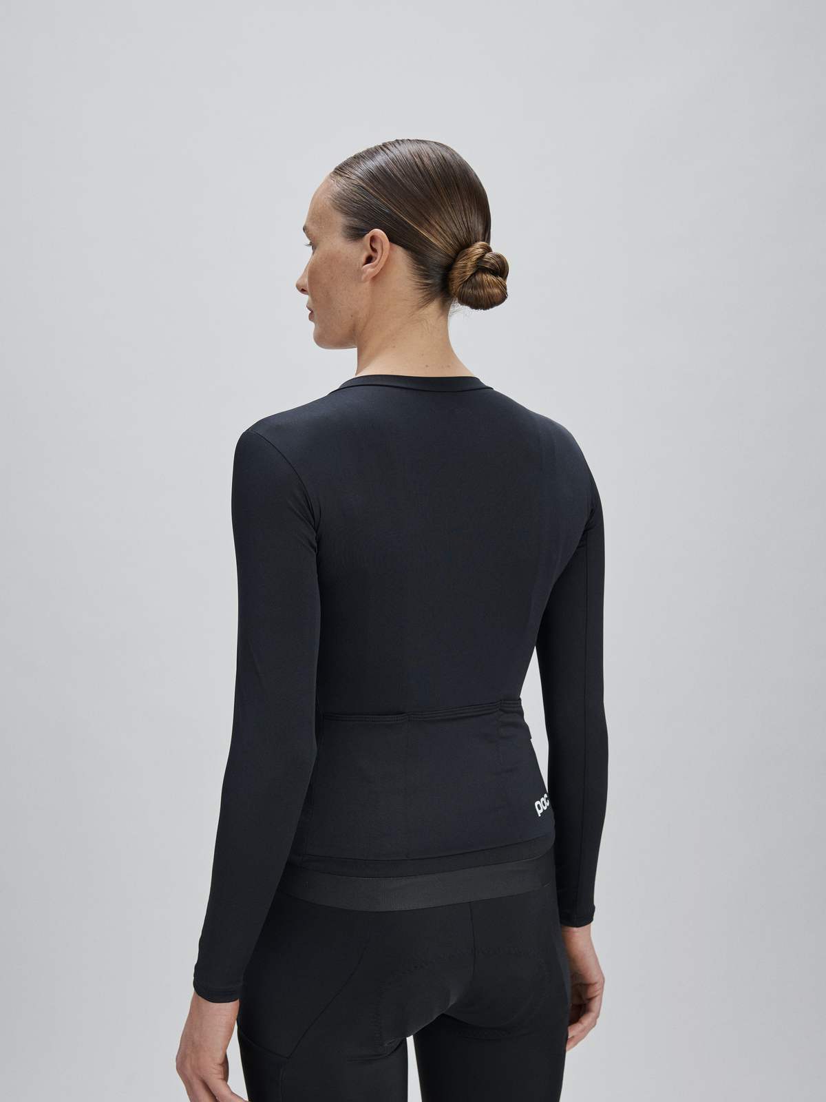 Koszulka rowerowa POC W's Cadence L/S Jersey - Ur. Black