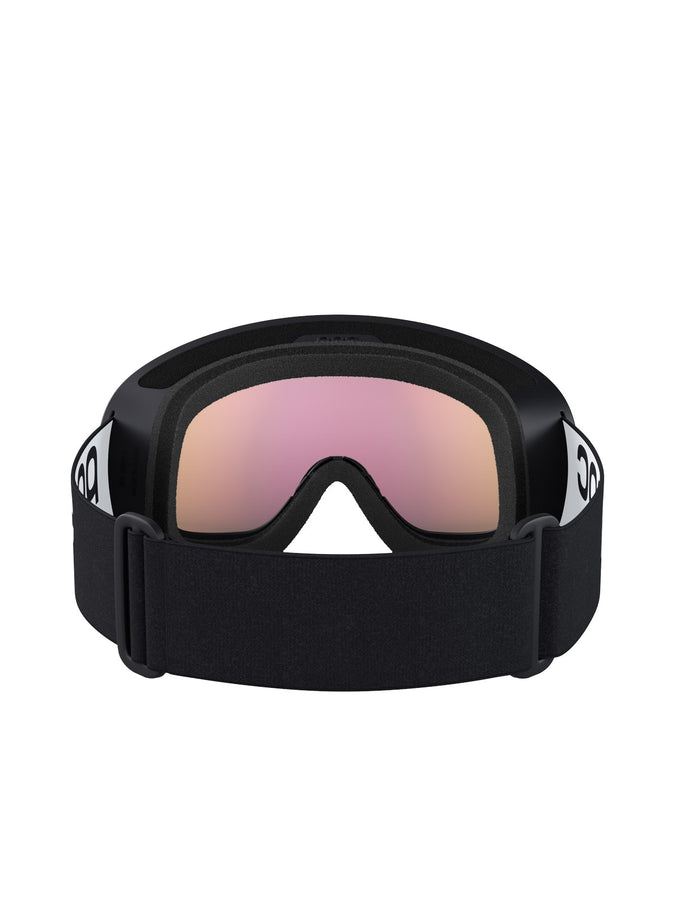 Gogle narciarskie POC Fovea Mid Wide Fit - Ura. Black/Pt. Sunny Orange - TU - poc warszawa