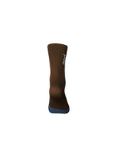 Załaduj obraz do przeglądarki galerii, Skarpety rowerowe POC Flair Sock Mid - Jasper Brown/Calcite Blue
