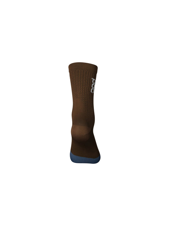 Załaduj obraz do przeglądarki galerii, Skarpety rowerowe POC Flair Sock Mid - Jasper Brown/Calcite Blue - poc warszawa
