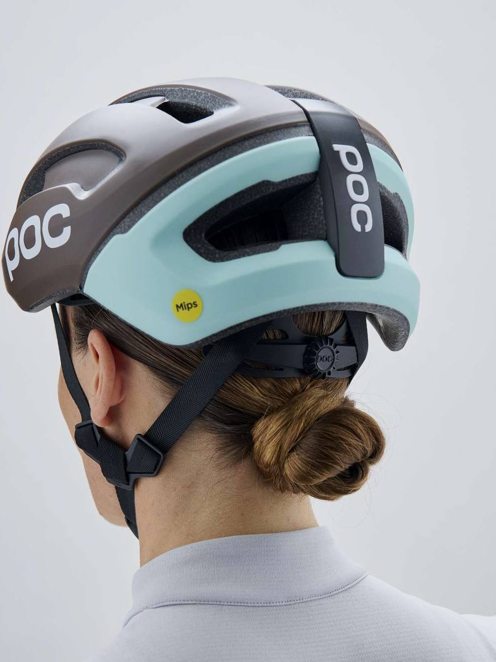 Kask rowerowy POC Omne Air MIPS - Bron. Brown Matt/Lazurite Blue Matt