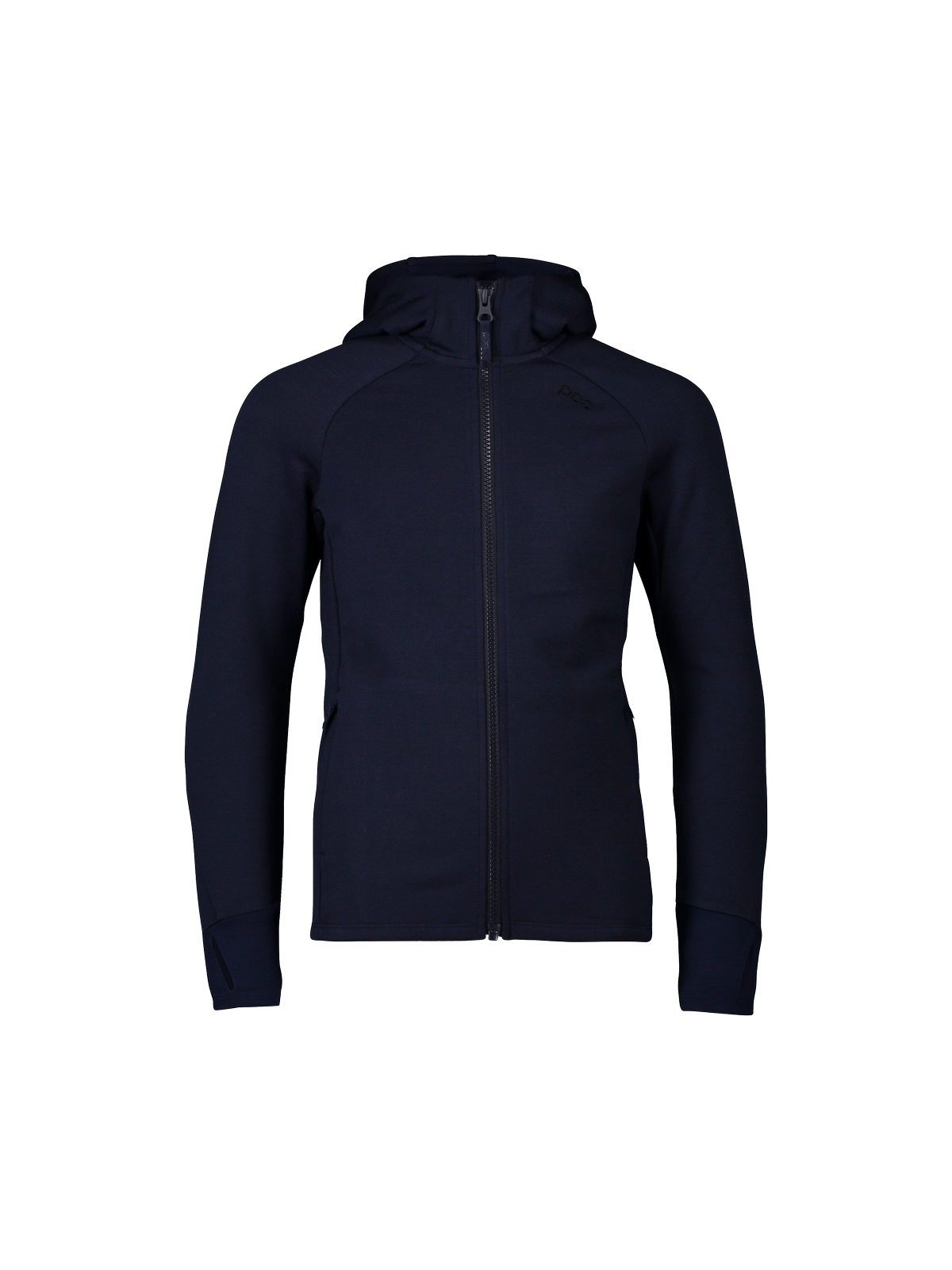 Bluza POC MERINO ZIP HOOD JR - Turmaline Navy - poc warszawa