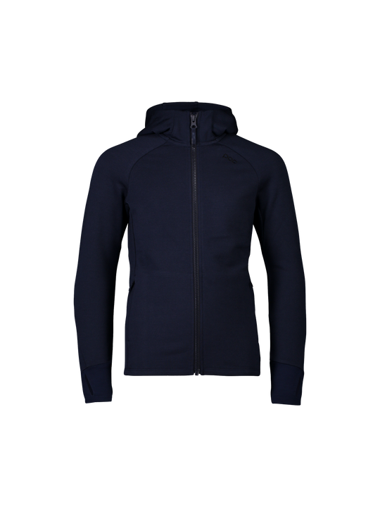 Załaduj obraz do przeglądarki galerii, Bluza POC MERINO ZIP HOOD JR - Turmaline Navy - poc warszawa

