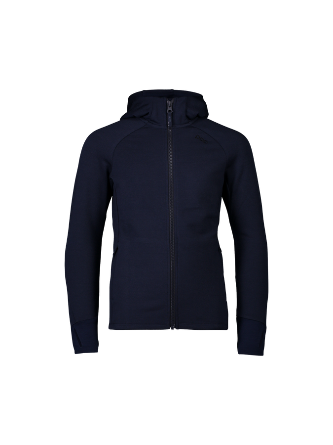 Bluza POC MERINO ZIP HOOD JR - Turmaline Navy - poc warszawa
