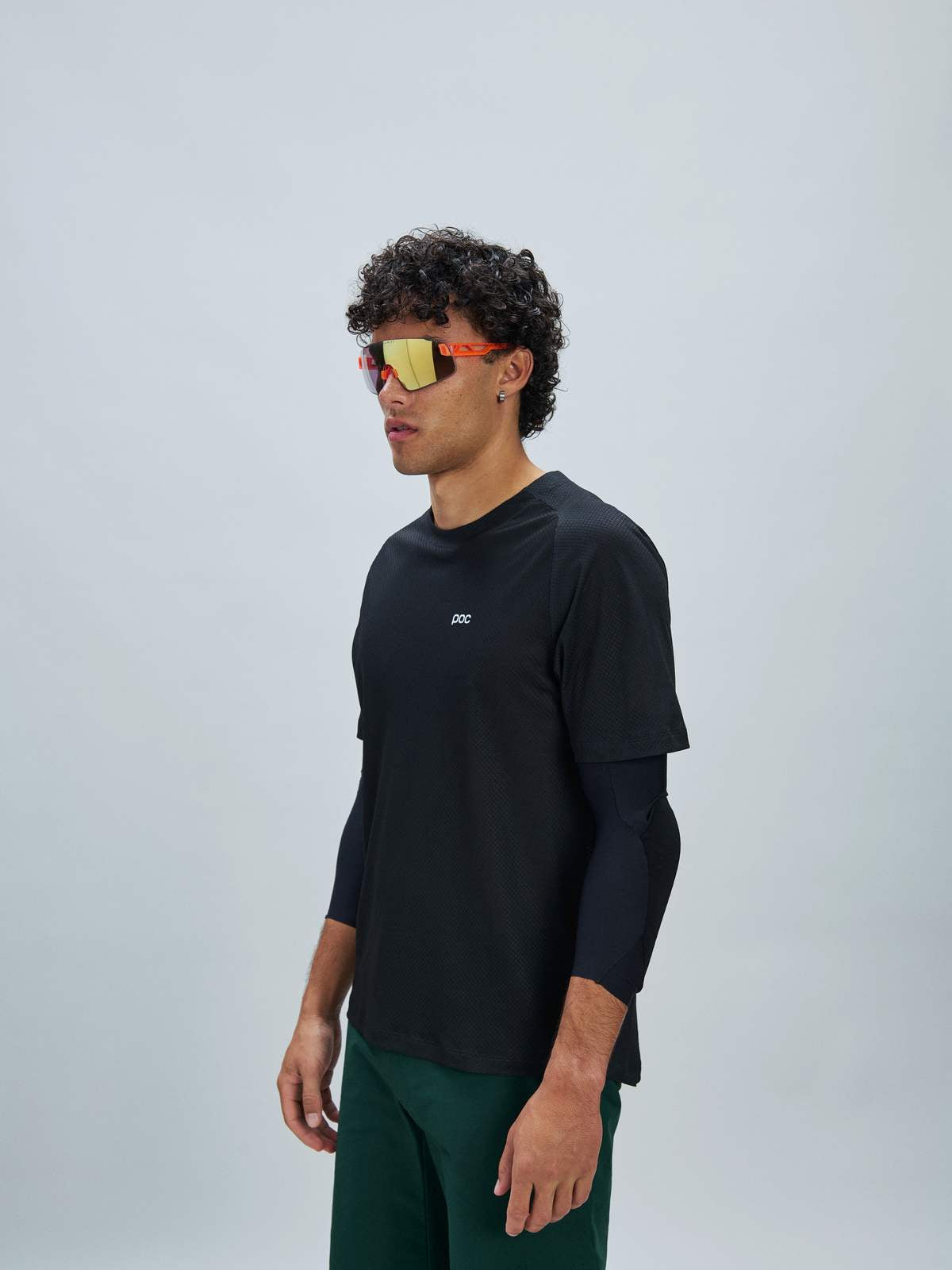 Koszulka rowerowa POC M's Motion Air S/S Jersey - Ur. Black