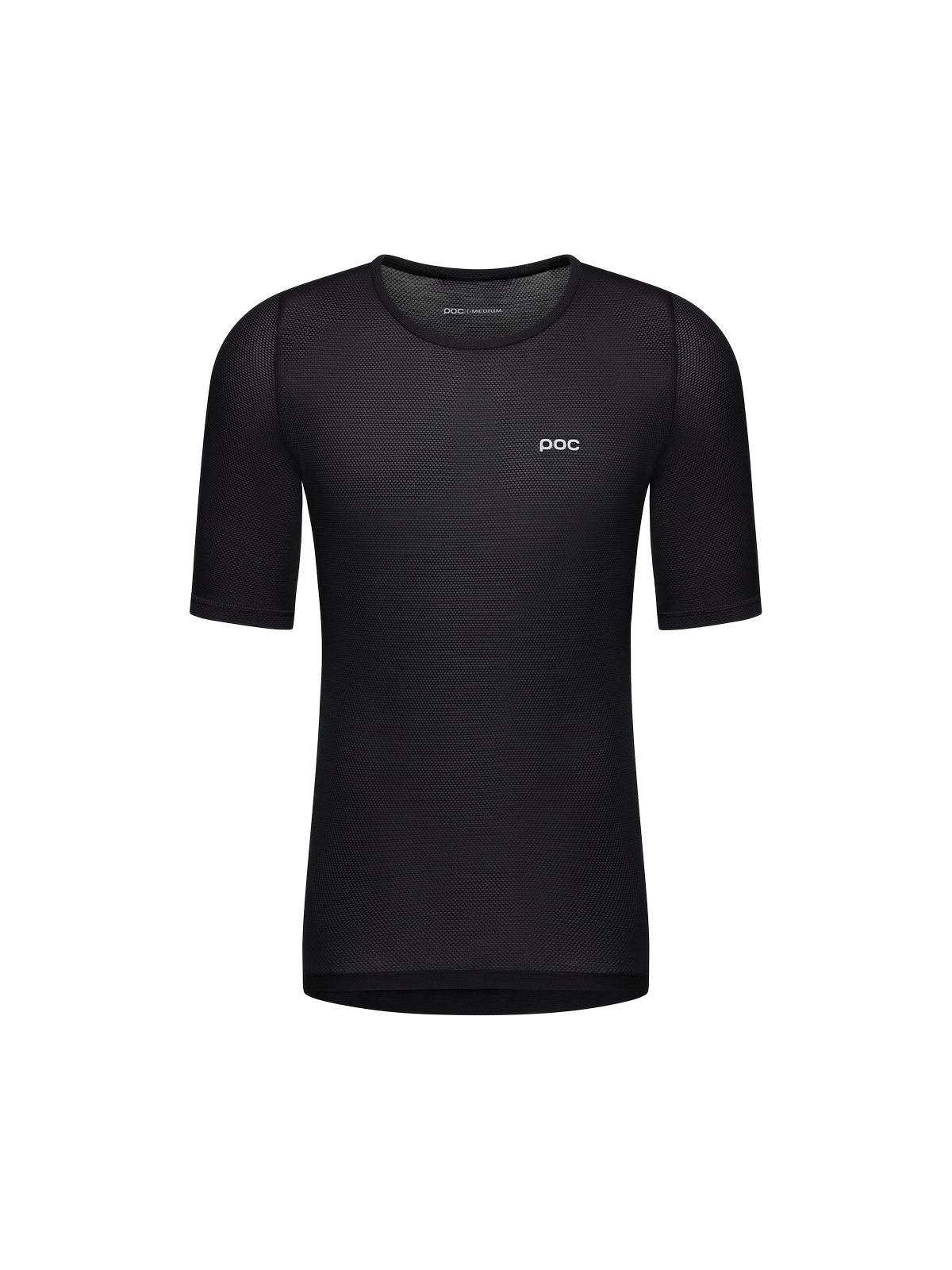 Koszulka termoaktywna POC M's Layer Mid S/S Jersey - Uranium Black