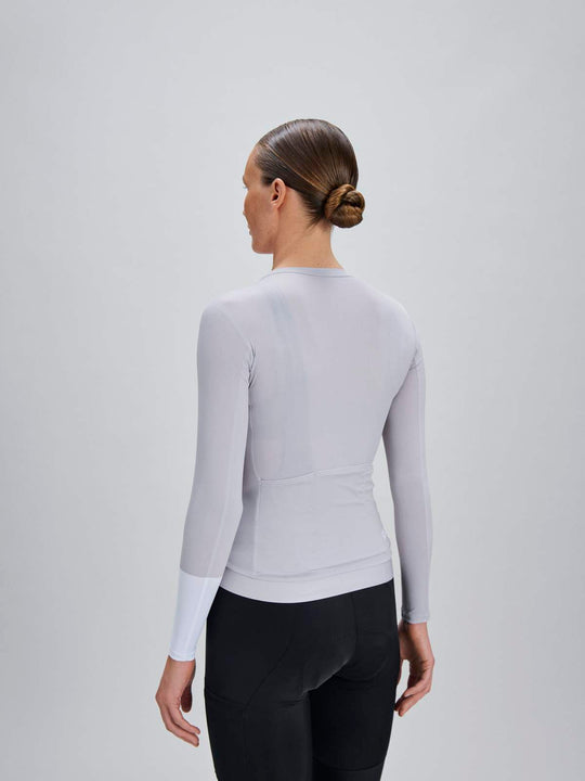 Załaduj obraz do przeglądarki galerii, Koszulka rowerowa POC W's Cadence L/S Jersey - Granite Grey
