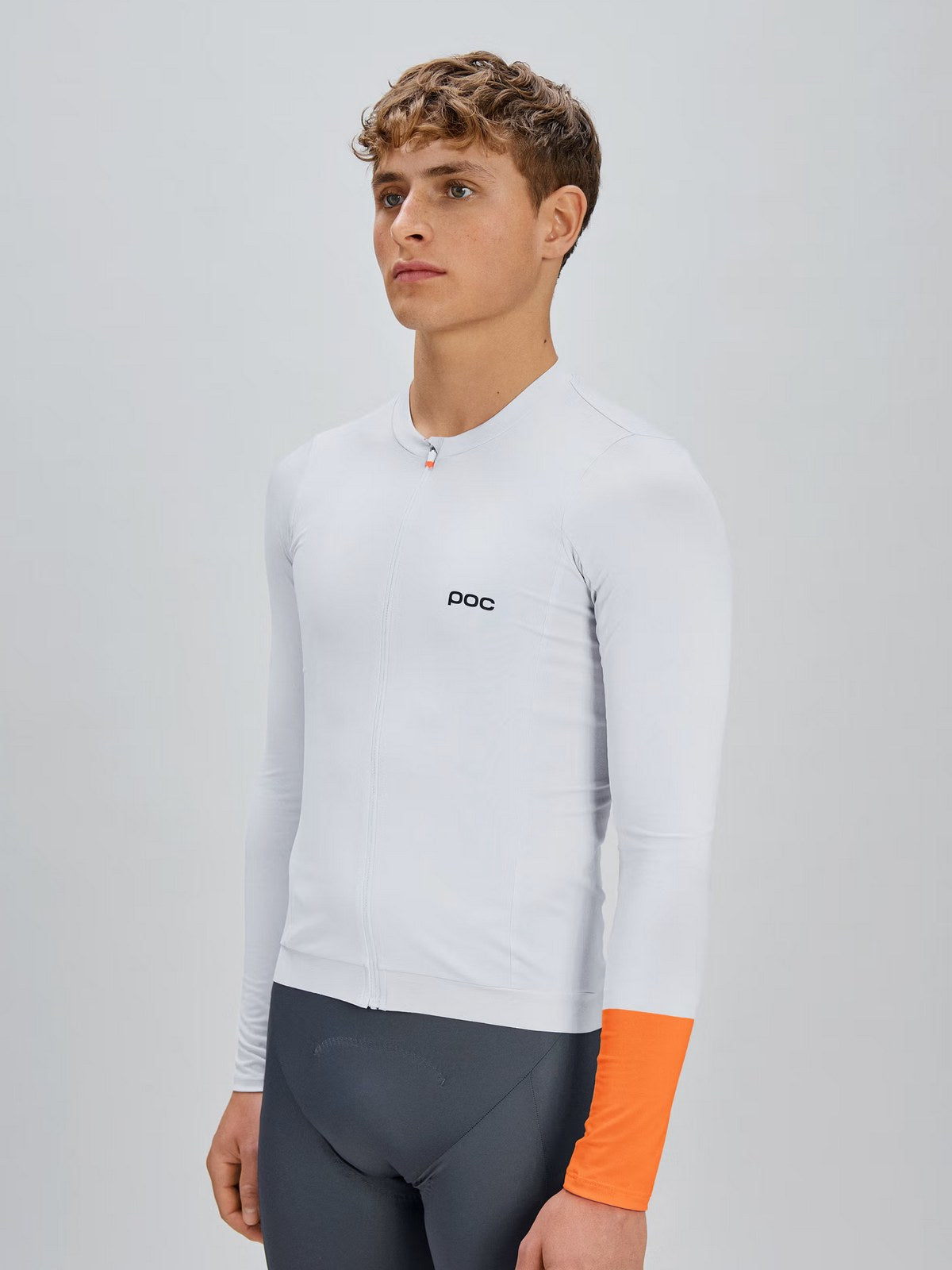 Koszulka rowerowa POC M's Cadence L/S Jersey - Hyd. White