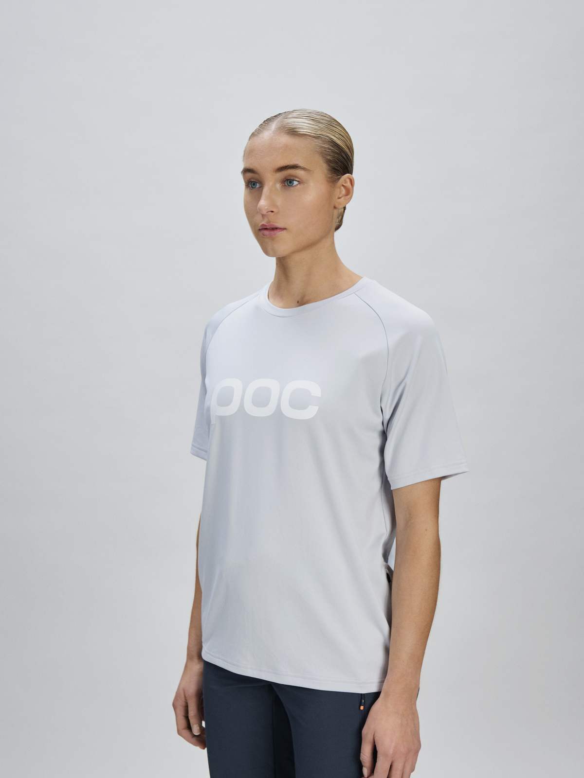 Koszulka rowerowa POC W's Reform Enduro Tee - Granite Grey
