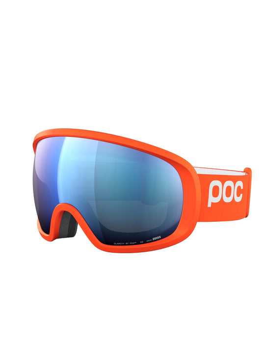 Załaduj obraz do przeglądarki galerii, Gogle narciarskie POC Fovea Wide Fit - Zink Orange/Pt. Sunny Blue
