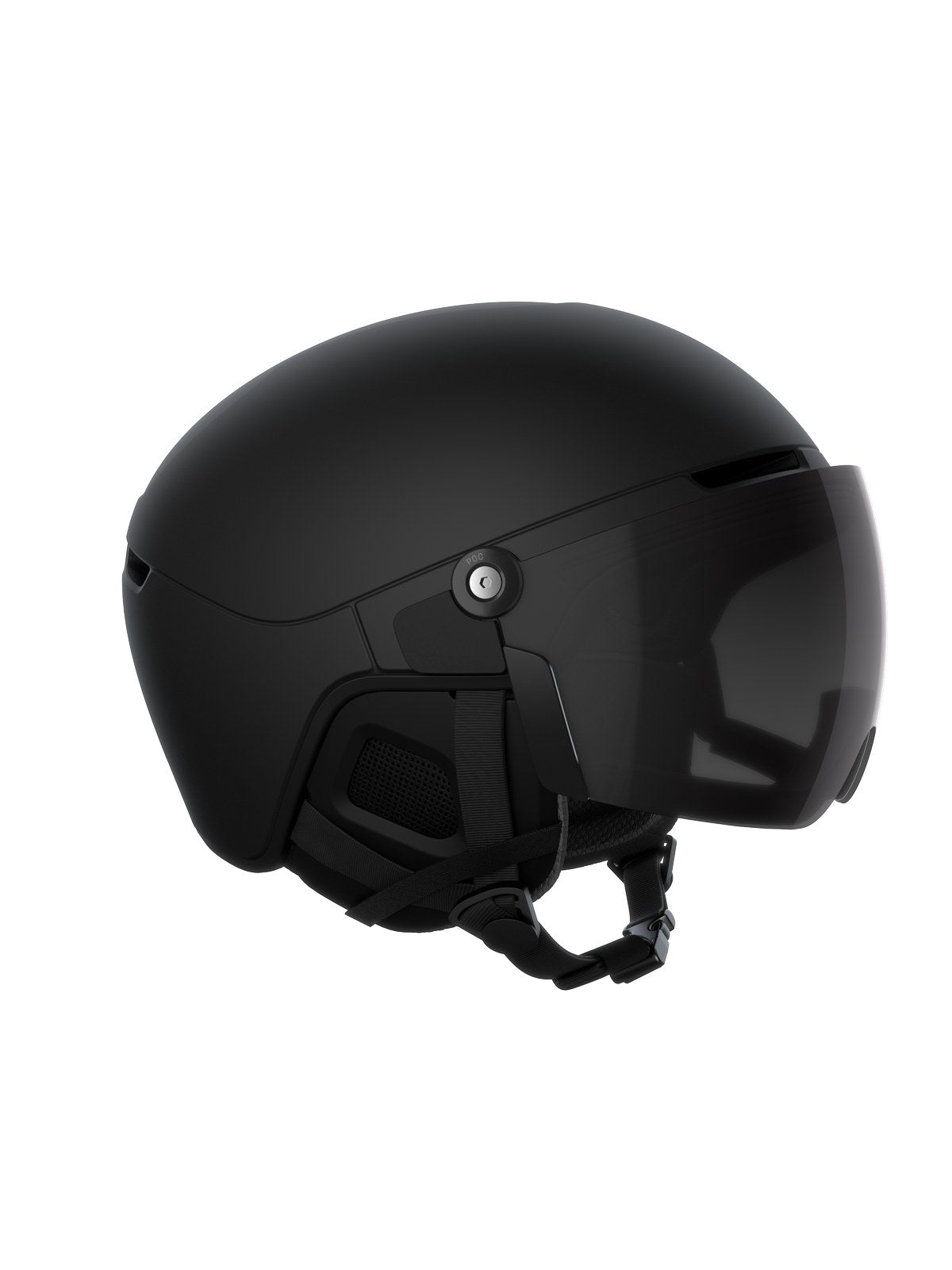 Kask narciarski POC Obex Visor - Uran. Black Matt/Clarity Universal/Sunny/Grey