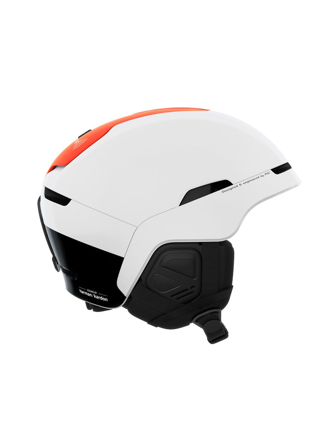 帽子 Wythe Ovy Kask narciarski POC Obex Connect - Hyd. White/Fluo. Orange
