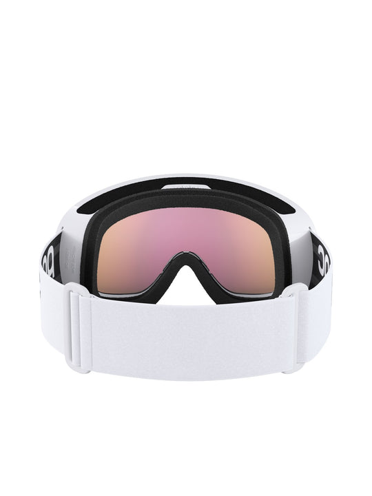 Załaduj obraz do przeglądarki galerii, Gogle narciarskie POC Fovea Mid Wide Fit - Hyd. White/Pt. Sunny Orange
