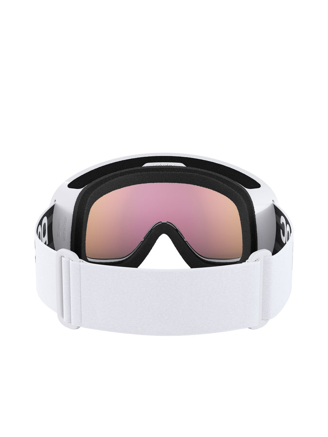 Gogle narciarskie POC Fovea Mid Wide Fit - Hyd. White/Pt. Sunny Orange