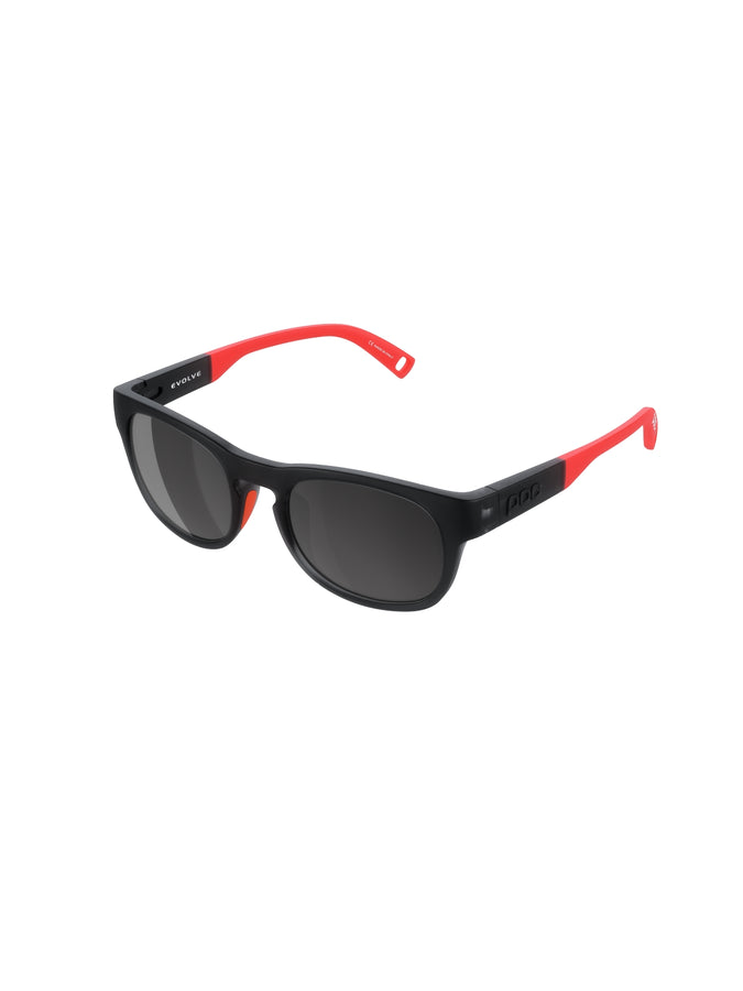 Okulary przeciwsłoneczne POC Evolve -Ur. Black Trans/Fluo Orange/Clarity POCito/Sunny Grey Cat.3