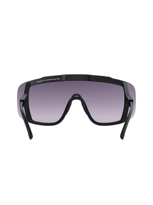 Załaduj obraz do przeglądarki galerii, Okulary rowerowe POC Devour Wide Fit - Ur. Black | Clarity Road/Partly Sunny Gold Cat 2
