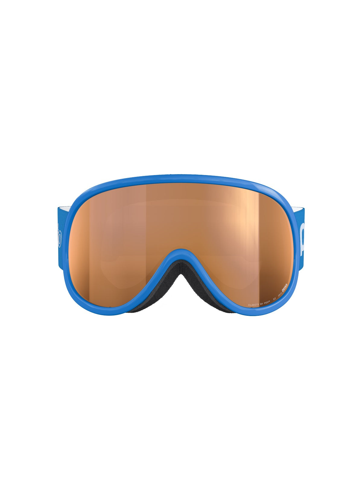 Gogle POCito Retina - Fluo. Blue/Pt. Sunny Light Orange