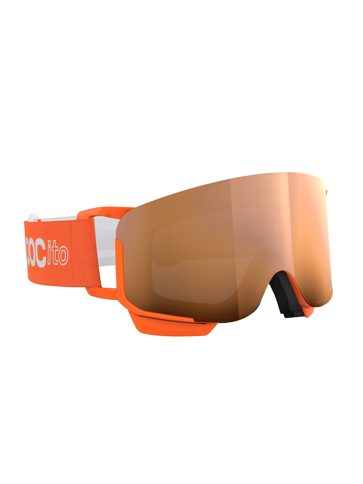 Gogle narciarskie POCito Nexal - Fluo. Orange/Partly Sunny Light Orange