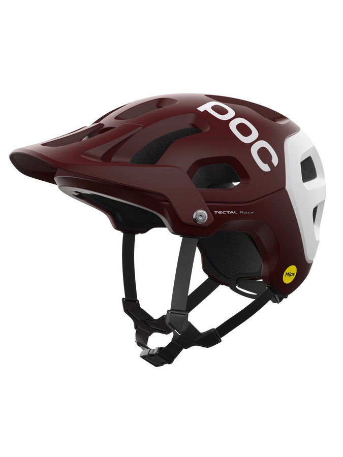 Kask rowerowy POC TECTAL RACE MIPS - Garnet Red/Hydr. White Matt