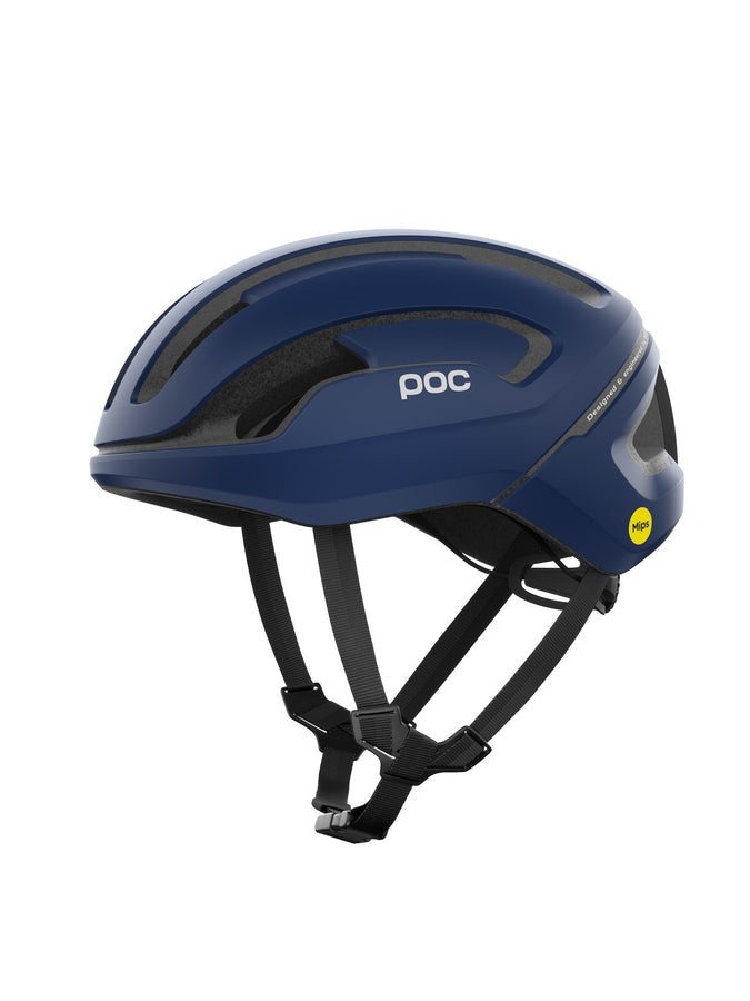 Kask rowerowy POC Omne Air Wide Fit MIPS - Lead Blue Matt