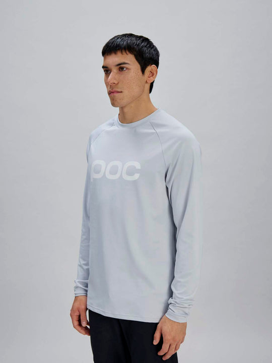 Załaduj obraz do przeglądarki galerii, Koszulka rowerowa POC M's Reform Enduro Jersey - Granite Grey
