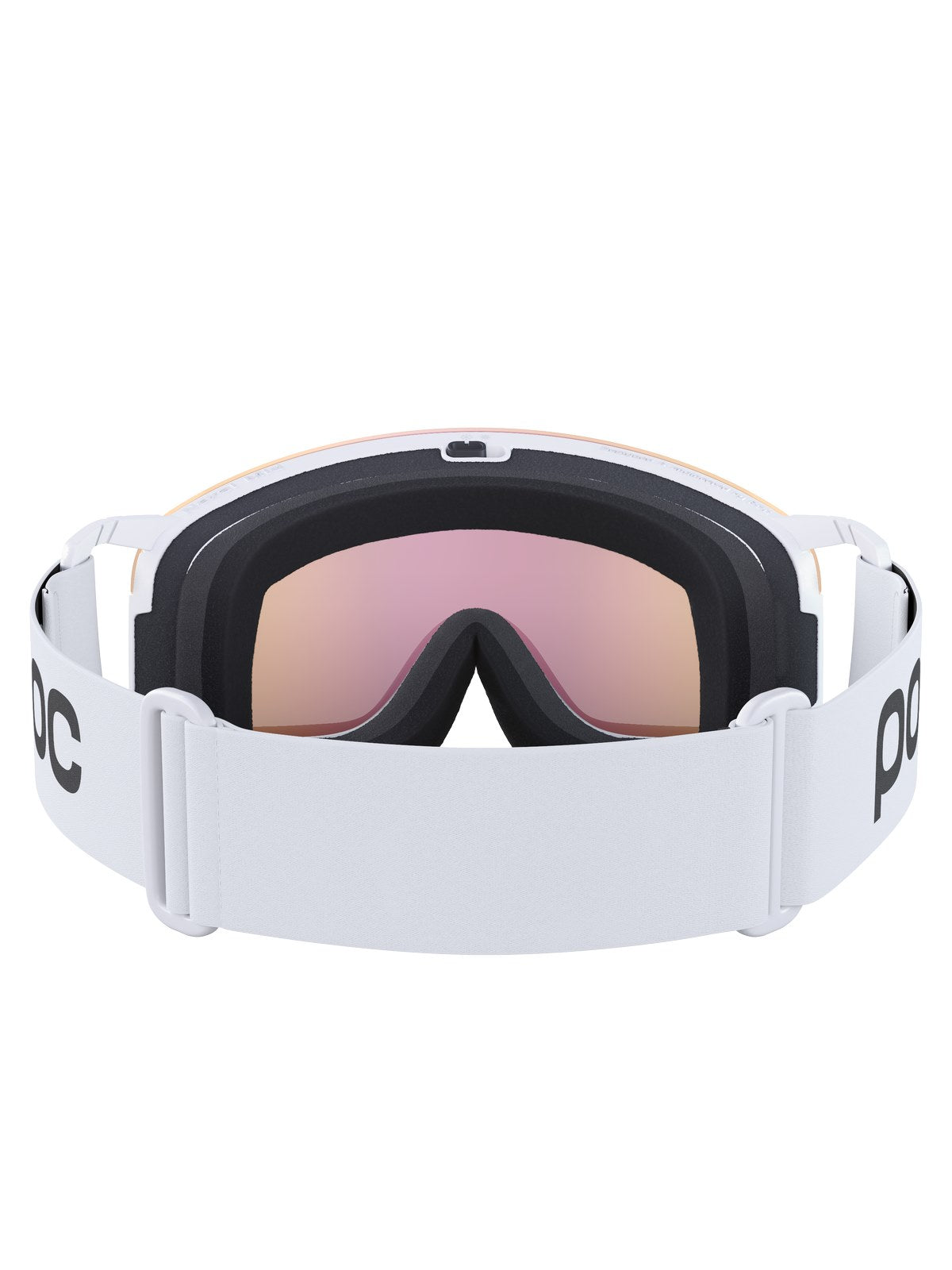 Gogle narciarskie POC Nexal Mid - Hydr. White|Pt. Sunny Orange Cat 2
