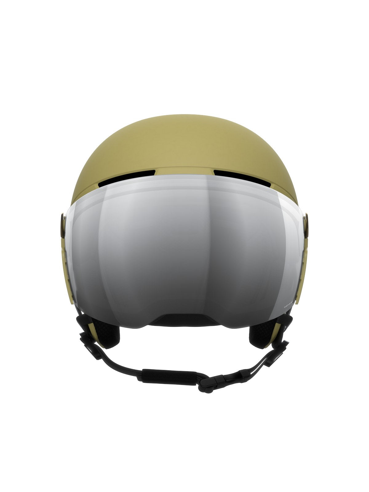Kask narciarski POC Obex Visor - Olivine Green/Clarity Universal/Partly Sunny/Silver