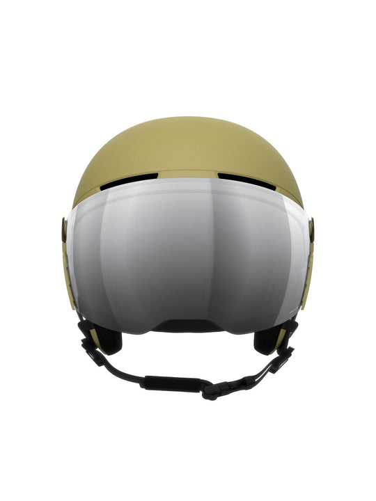 Załaduj obraz do przeglądarki galerii, Kask narciarski POC Obex Visor - Olivine Green/Clarity Universal/Partly Sunny/Silver
