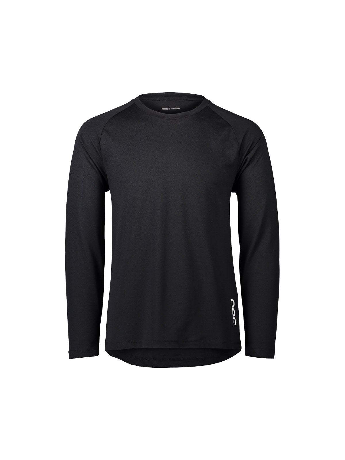 Koszulka rowerowa POC ESSENTIAL DH LS - Carbon Black