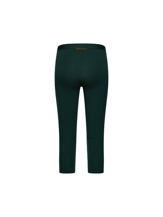 Załaduj obraz do przeglądarki galerii, Legginsy termoaktywne damskie POC W's Layer Merino 3/4 Tights zielony

