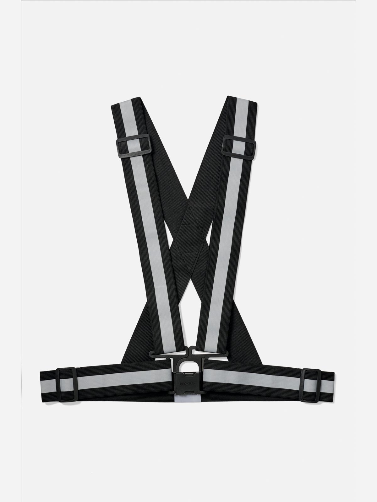 Szelki rowerowe BOOKMAN Reflective Cross Belt czarny