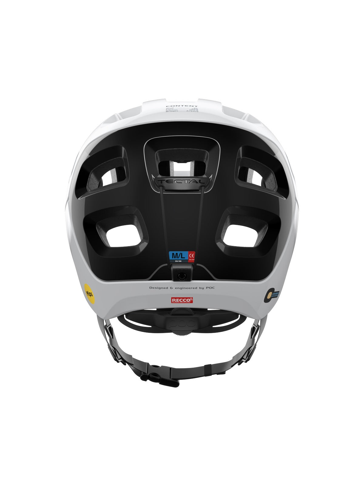 Kask rowerowy POC TECTAL RACE MIPS - Hydr. White/Ur. Black