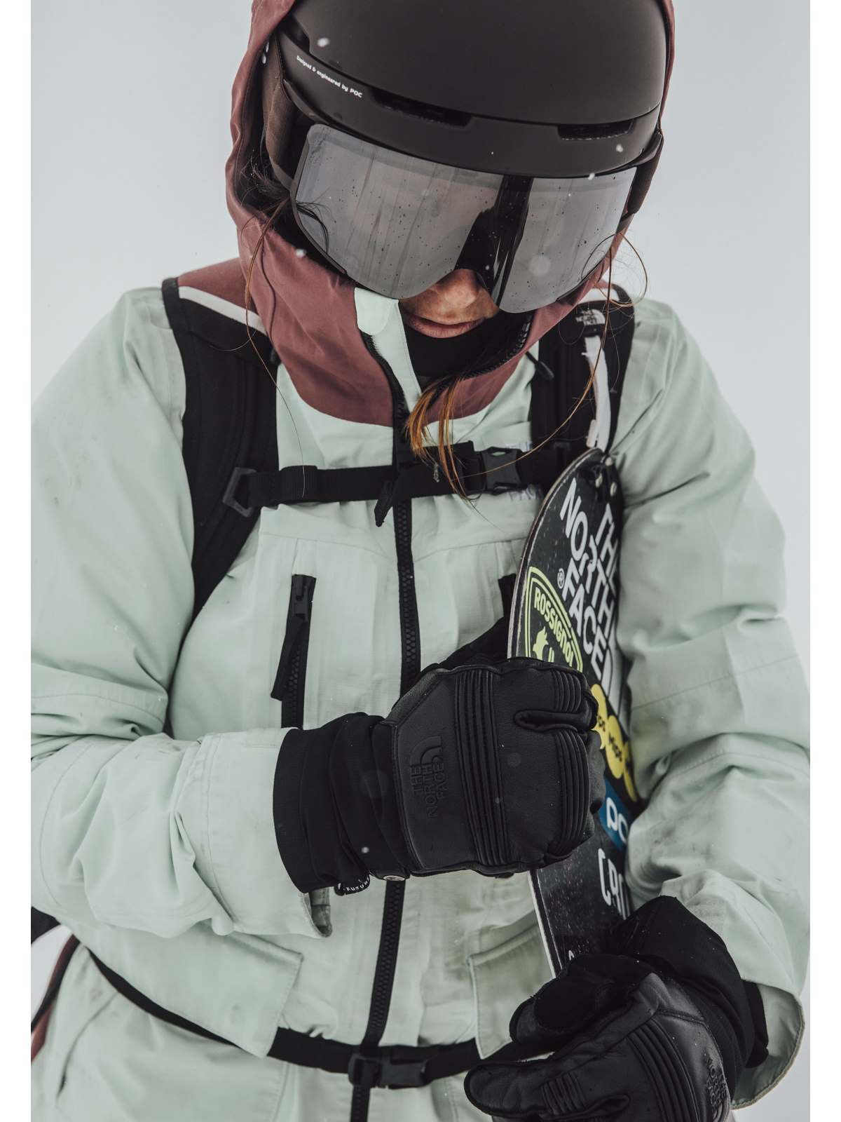 Gogle narciarskie POC Nexal Clarity - Axinite Brown/Clarity Define/Spektris Chrome Cat 2