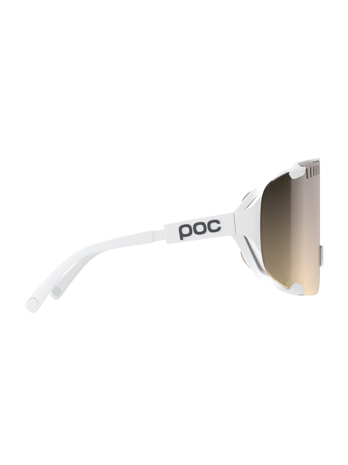 Okulary rowerowe POC Devour+ Hyd. White/Clarity Trail /Partly Sunny Silver